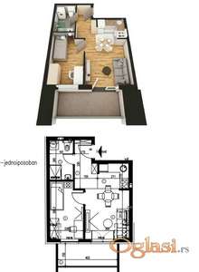 Telep, jednoiposoban sa povratom PDV-a! 36m2!